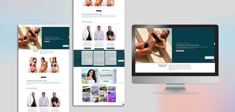 High-Converting Plastic Surgery Website